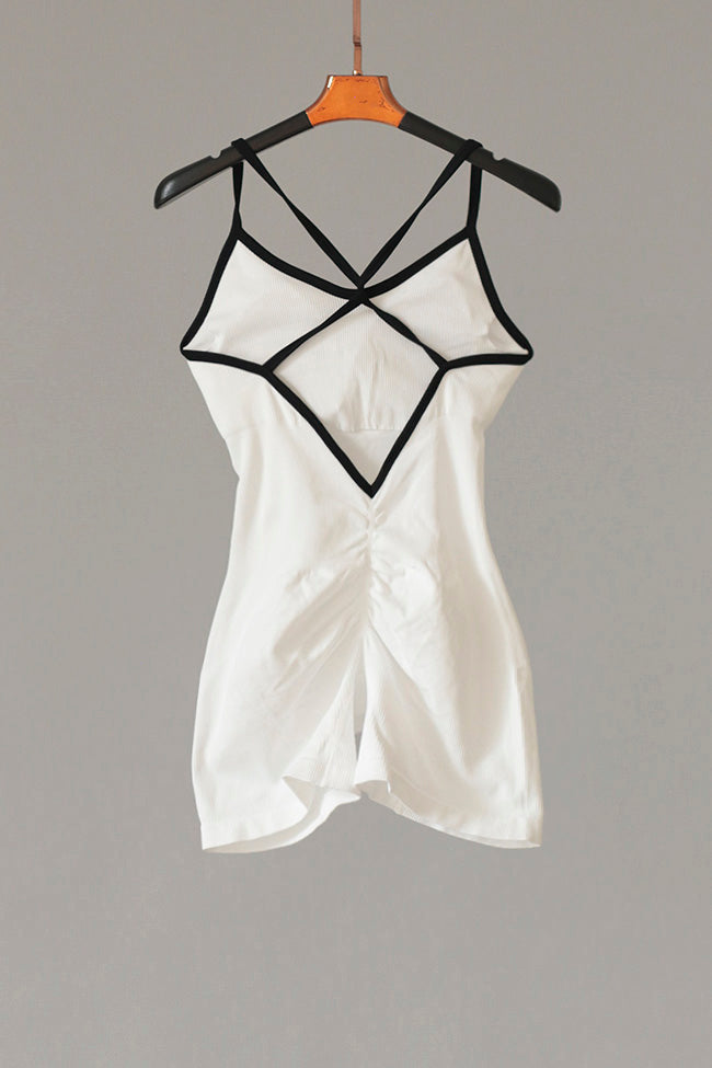 ENTERIZO SCRUNCH Y417 BLANCO