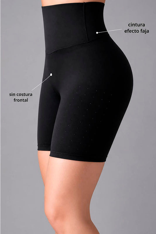 Biker Shorts Shaping Effect Noir
