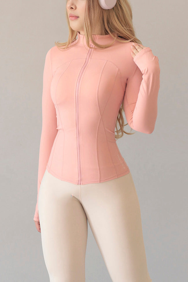 Chaqueta Deportiva Contour Fit Coral Rose