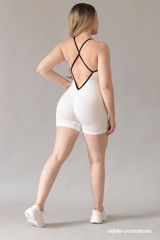 ENTERIZO SCRUNCH Y417 BLANCO