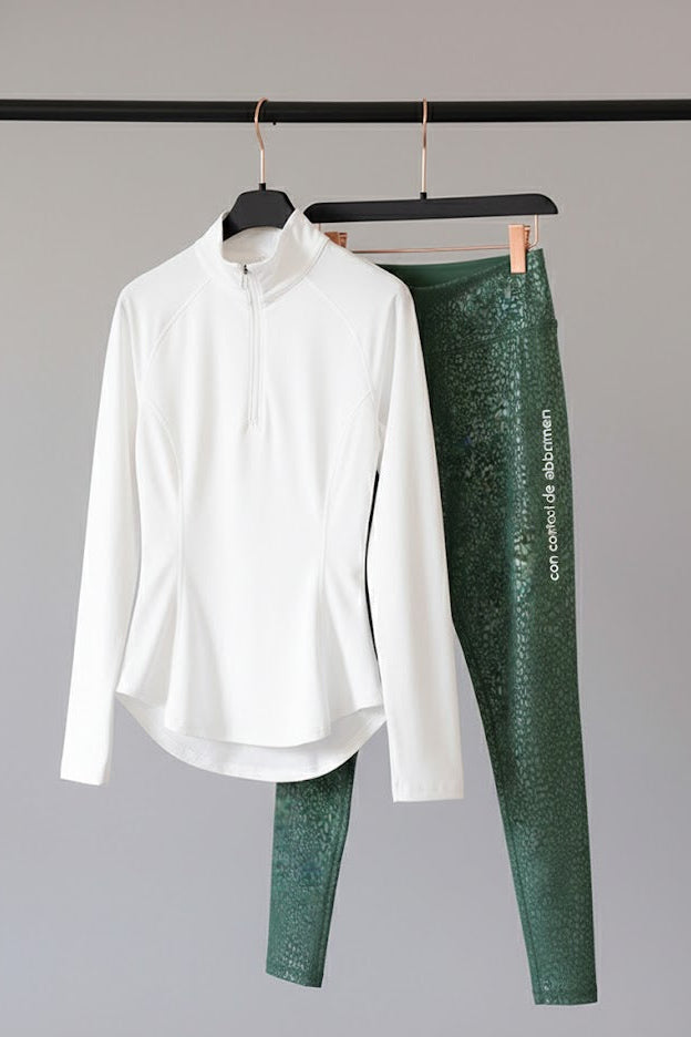 BLUSA LYCRA Y128 BLANCA