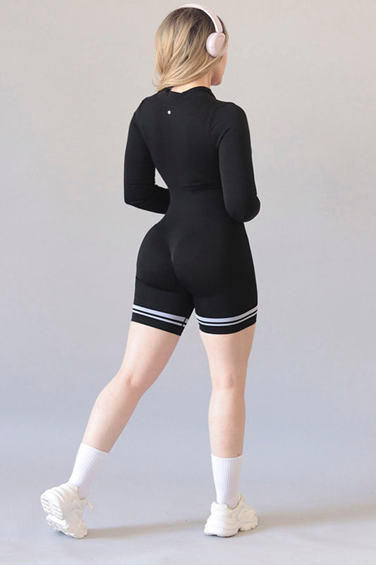 ENTERIZO SCRUNCH Y413 NEGRA