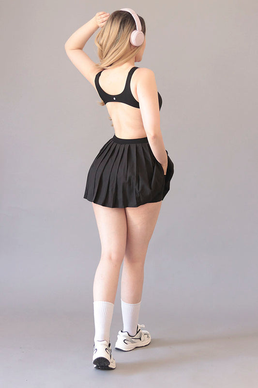 VESTIDO CON SHORT 3010 BLANCO
