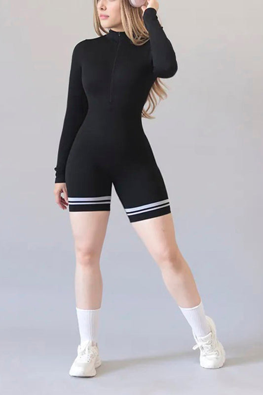 ENTERIZO SCRUNCH Y413 NEGRA