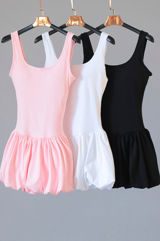 VESTIDO CON SHORT 991 BABY PINK