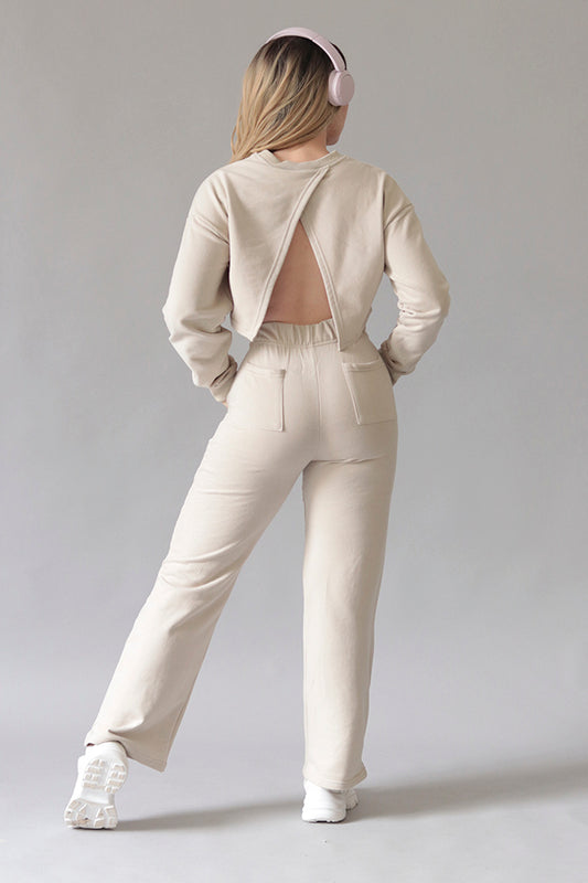 SET PANTS P040 BEIGE