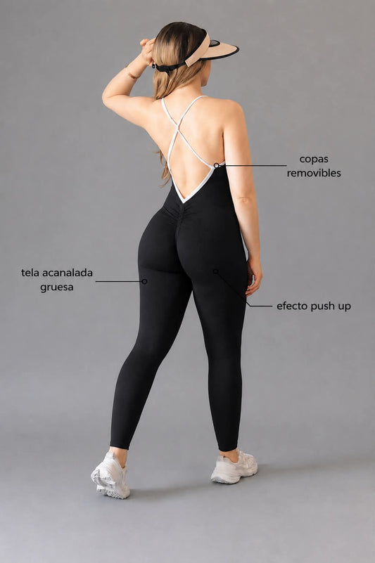 ENTERIZO SCRUNCH ACANALADO XY417