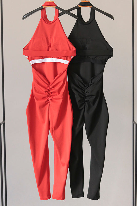 ENTERIZO PUSH UP ROJO 2343
