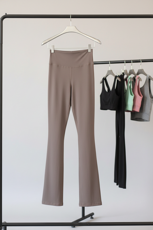 LEGGINS FLARE BASICA CAFE