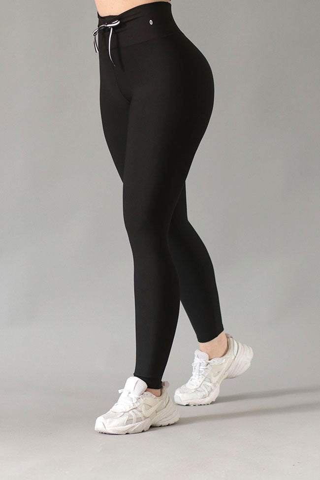 Leggings Noir Drawstring Classic
