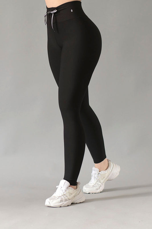 Leggings Noir Drawstring Classic