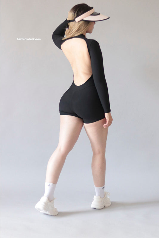 ENTERIZO ENESPA PUSH UP ML SHORT NIL NEGRA