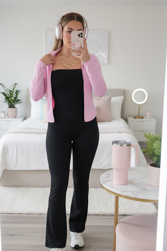 BLUSA LYCRA Y128 BABY PINK