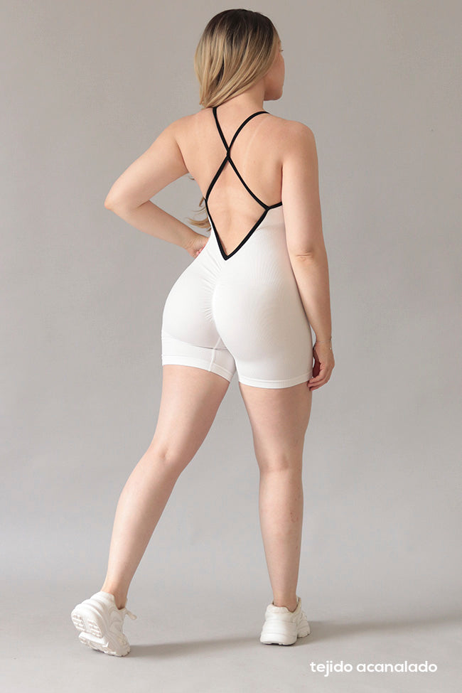 ENTERIZO SCRUNCH Y417 BLANCO