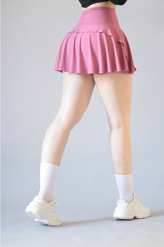 FALDA SHORT Y102 ROSA