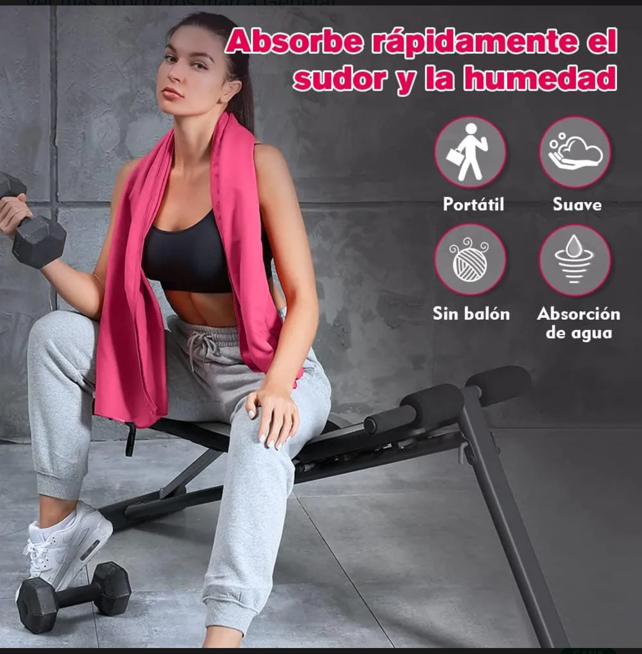 Toalla microfibra secado rápido 80x40