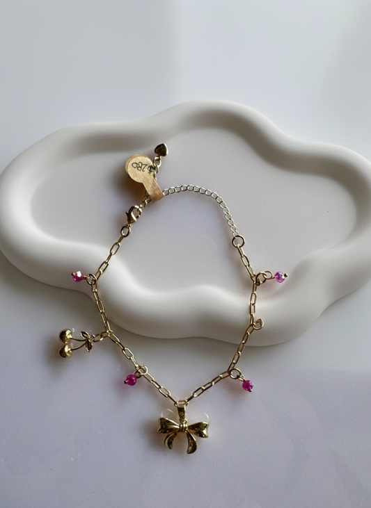 Brazalete Pink Sorbet: El Charm de la Temporada